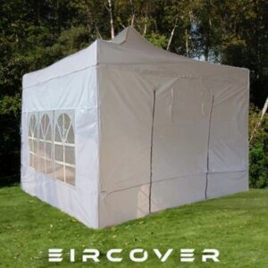 Pop-up Gazebos 3 X 3m ALUMINUM White