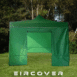 Pop-up Gazebo 3 X 3 Aluminum Hexagonal Green