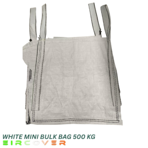 Mini Bulk bag white 50cm x 50cm x 50cm single trip