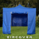 Pop-up Gazebo 3 X 3 Aluminum Hexagonal Blue