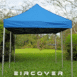 Pop-up Gazebo 3 X 3 Aluminum Hexagonal Blue