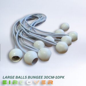 Large White Bungee Balls 30CM (10PK )