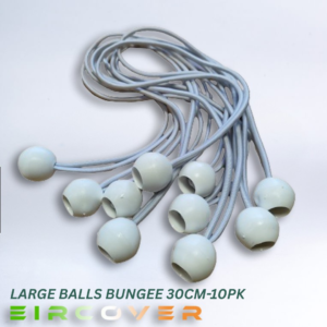 Large White Bungee Balls 30CM (10PK )