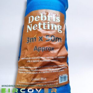 Debris Netting Blue 3m x 50m 50gsm