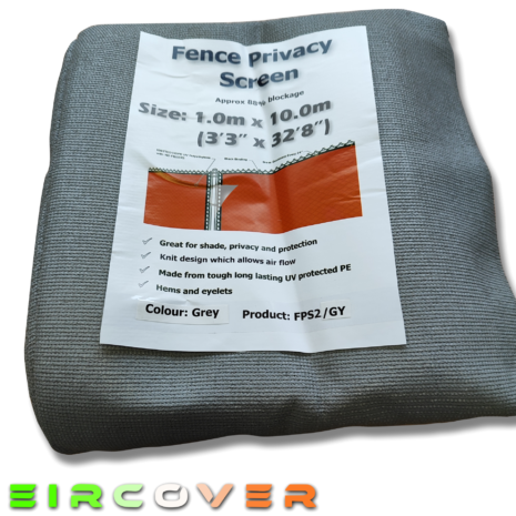 1. Privacy Netting 1m x 10m Grey 1. Privacy Netting 1m x 10m Grey