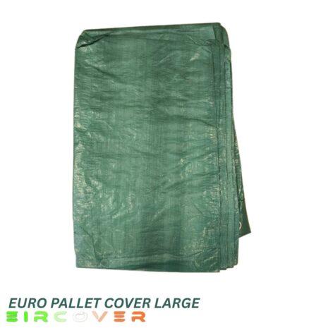 4 Large green euro pallet cover