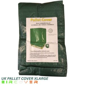 UK Pallet Cover XLarge -140 Gsm  1220  (L) x 1020 (W) x 2000mm (H)