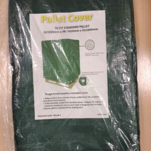 UK Pallet Cover XLarge -140 Gsm  1220  (L) x 1020 (W) x 2000mm (H)