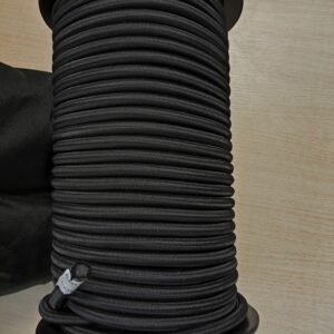Shock cord 10mm 50 m Black 5