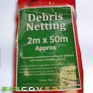 Debris Nettin Red - 2m x 50m 70gsm