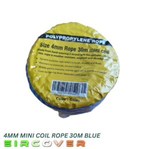 Polypropylene rope - Blue - 4mm x 30m