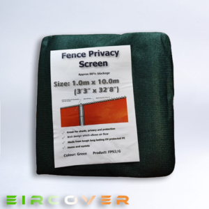 Privacy Netting Green - 1m x 10m (3'2" x 33') 170gsm