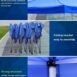 12. Pop-up Gazebo 3m x 3m Iron Blue