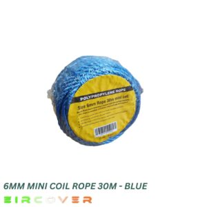 Polypropylene rope 6mm x 30m - Blue