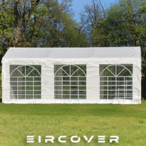 Standard Marquee 3m x 6 PE Cover - White  / ground bars