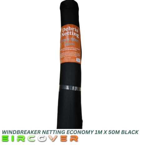 Windbreaker Netting Economy 1m x 50m Black (3) Windbreaker Netting Economy 1m x 50m Black (3)