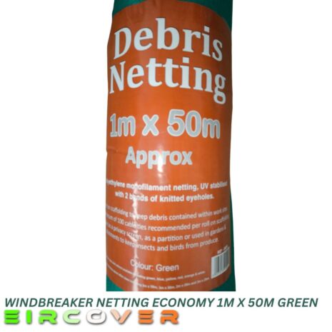Windbreaker Netting Economy 1m x 50m Green (2)