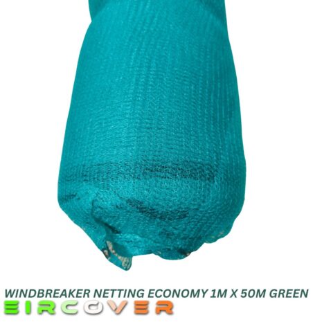 Windbreaker Netting Economy 1m x 50m Green (3) Windbreaker Netting Economy 1m x 50m Green (3)