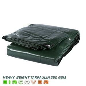 250 Gsm Heavy Duty Tarpaulins Green / Brown