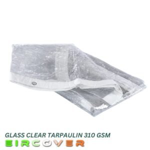 310 Gsm Glass Clear PVC Tarpaulins
