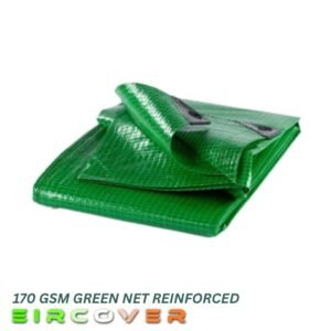 170 GSM Tough – Mono Green Tarpaulins