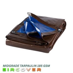 185 Gsm Midgrade Tarpaulin Brown/Blue