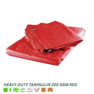 200 Gsm Heavy Duty Tarpaulins Red